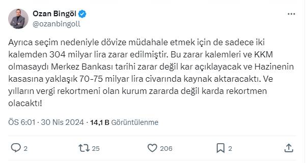 Vergi uzmanı Ozan Bingöl KKM'deki acı reçeteyi açıkladı 11